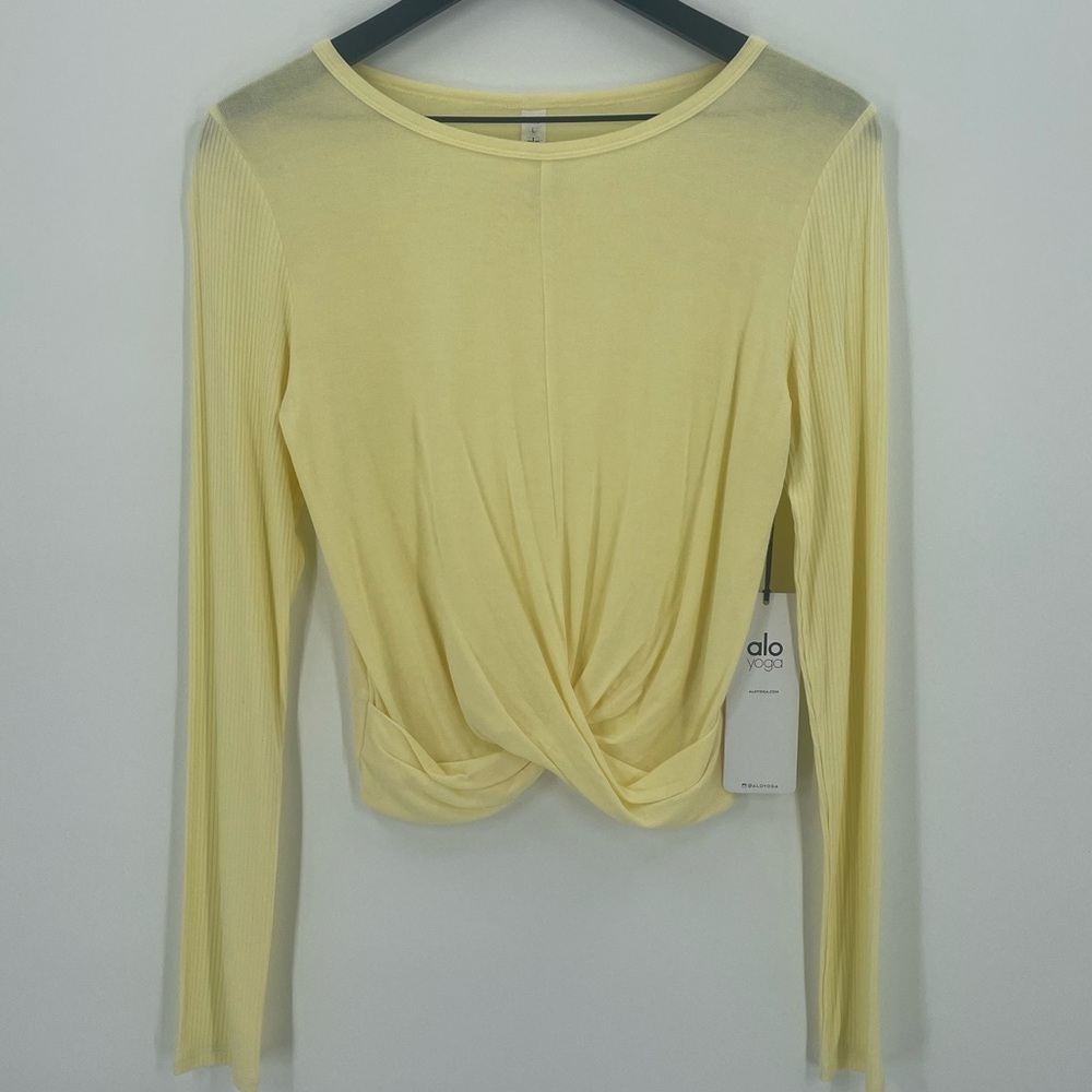 Alo Cover Long Sleeve Top